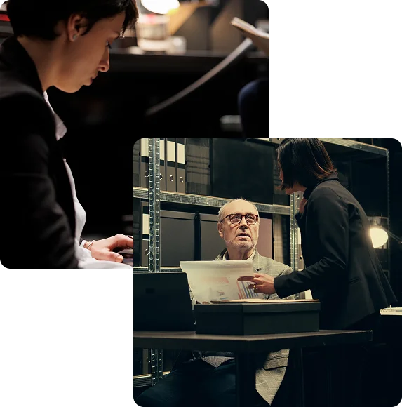 RUBI Detective Agency — professional investigation workspace